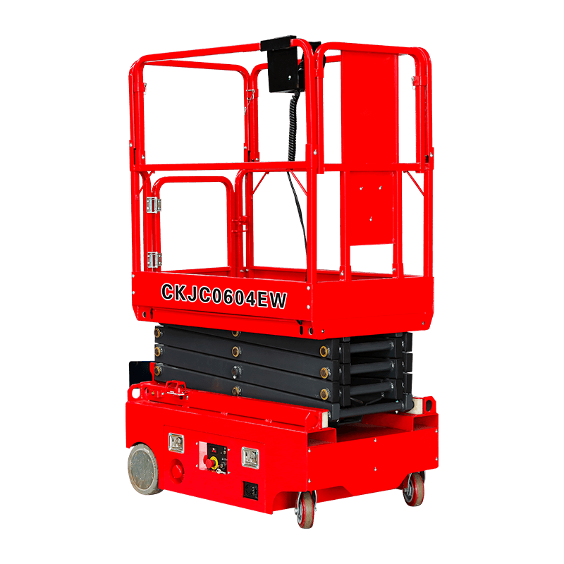CKJC0705EW CKJC0604EW CKJC0503EW Mini sollevatore elettrico mobile a forbice con ruota universale
